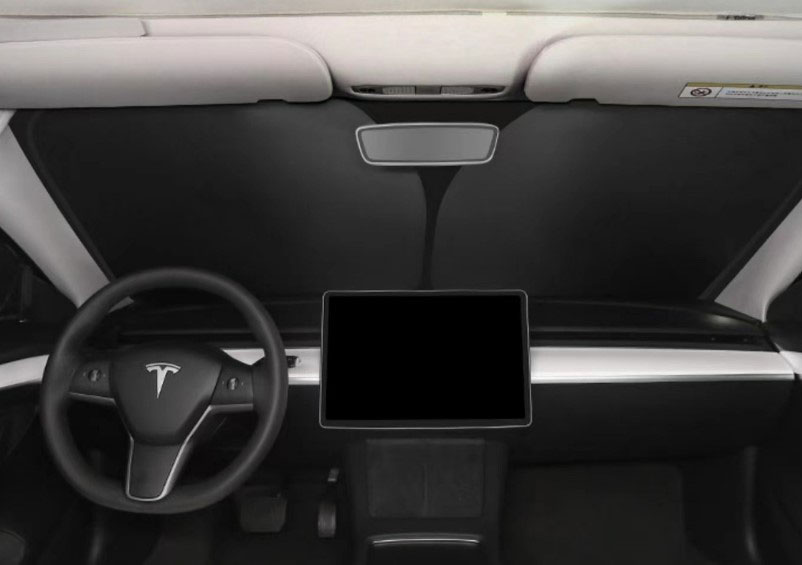 Window blackouts set for all windows for the Tesla Model Y