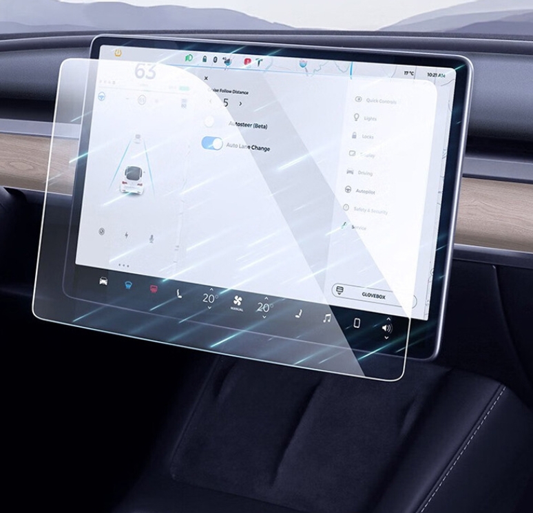 Navigations Schutzfolie, Touchscreen-Schutzfolie, Displayschutzfolie für Tesla Model 3 Highland