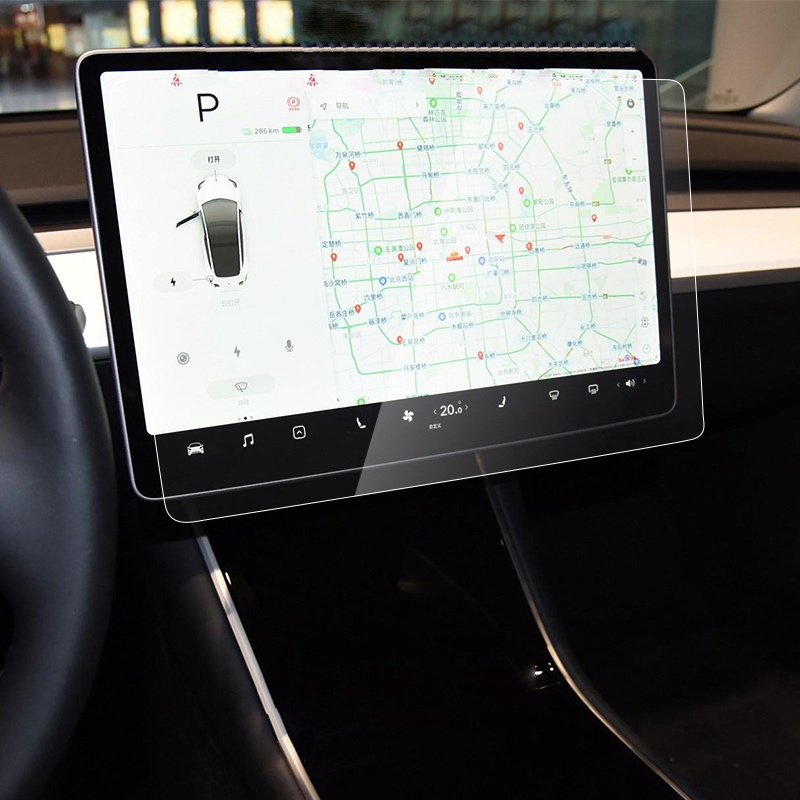 Display-Schutzglas für Tesla Model 3 & Y Display-Schutzglas für Tesla Model 3 & Y