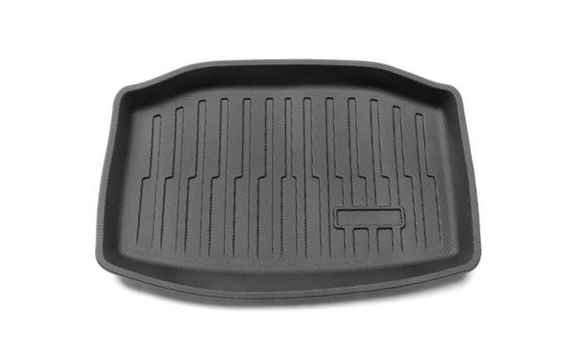 Untere Allwetter Gummi Kofferraummatte für Tesla Model 3  Untere Allwetter Gummi Kofferraummatte für Tesla Model 3