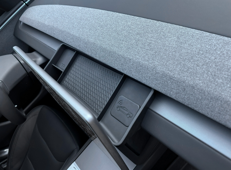 Ablagefläche hinter Display, Aufbewahrungsbox, für Tesla Model 3 Highland