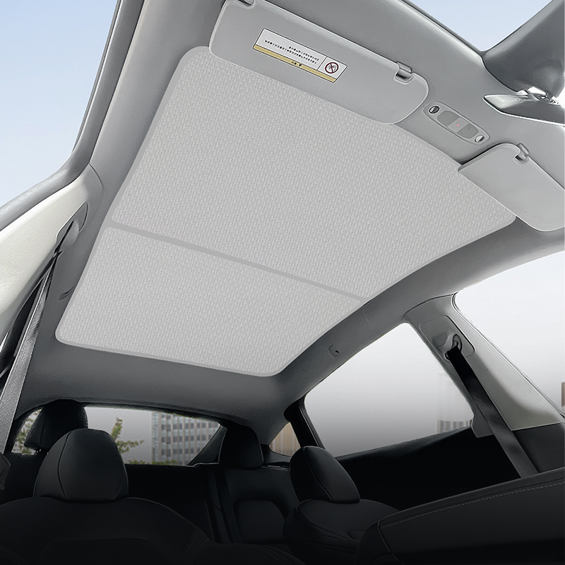 Sonnen- und Hitzeschutz, Sonnenblende, Sonnendach, Glasdach in beige für Tesla Model 3 Sonnen- und Hitzeschutz, Sonnenblende, Sonnendach, Glasdach in beige für Tesla Model 3